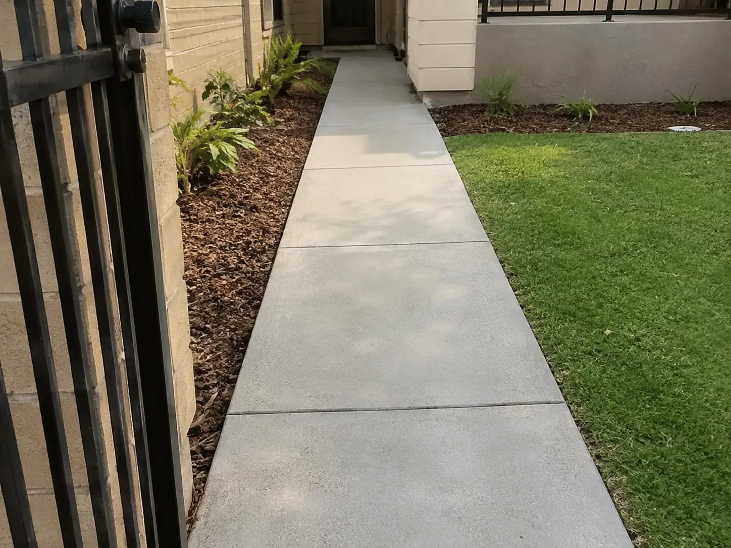 Concrete path laid near Auckland CBD