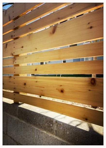 Timber gate construction detail